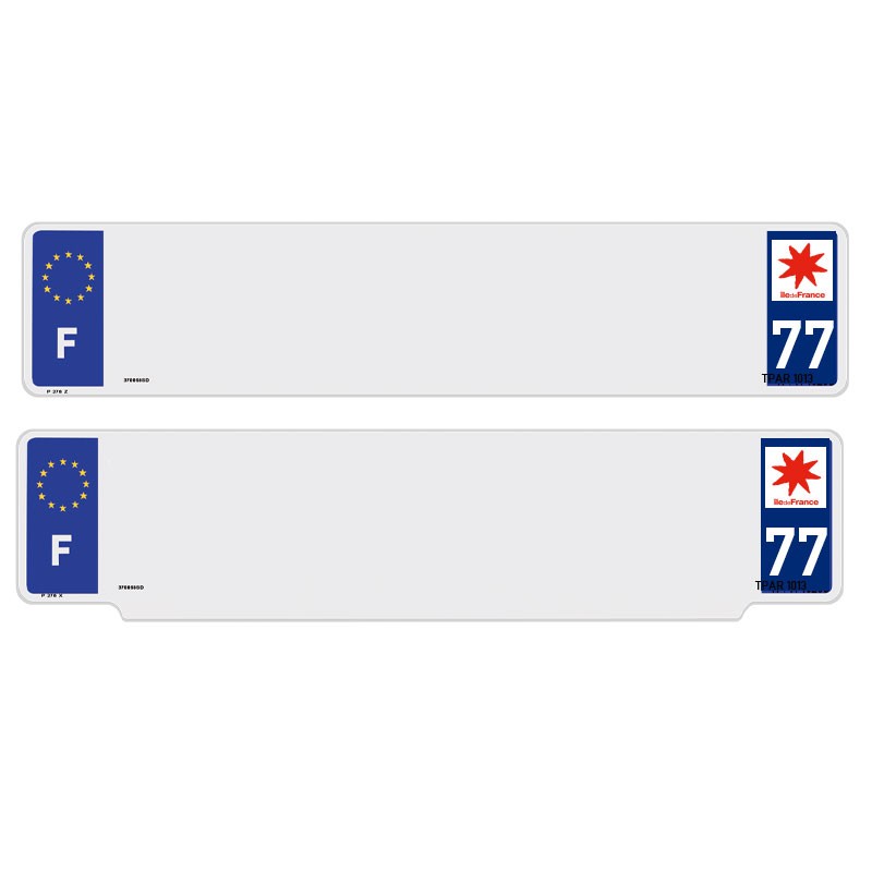 Jeu de 2 fonds (1 fond standard + 1 fond RS) SIV 77