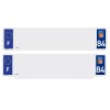 Jeu de 2 fonds (1 fond standard + 1 fond RS) SIV 84