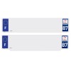 Jeu de 2 fonds (1 fond standard + 1 fond RS) SIV 87