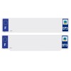 Jeu de 2 fonds (1 fond standard + 1 fond RS) SIV 973