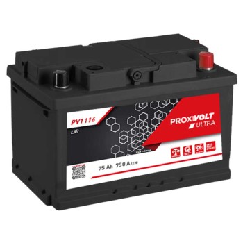 PROXIVOLT Batterie ULTRA L3B 12V 75Ah/750A
