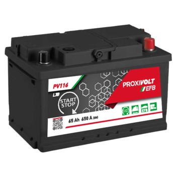 PROXIVOLT Batterie EFB L3B 12V 65Ah/650A