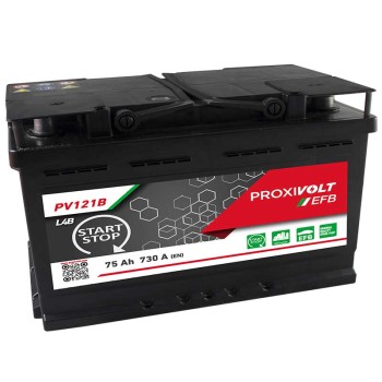 PROXIVOLT Batterie EFB L4B 12V 75Ah/730A
