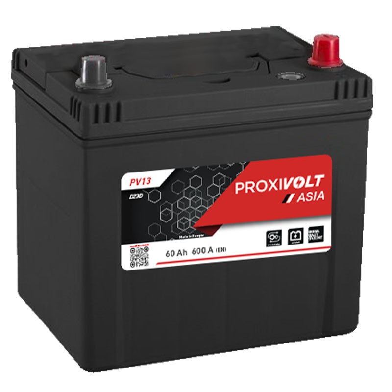 PROXIVOLT Batterie ASIA D23D 12V 60Ah/600A