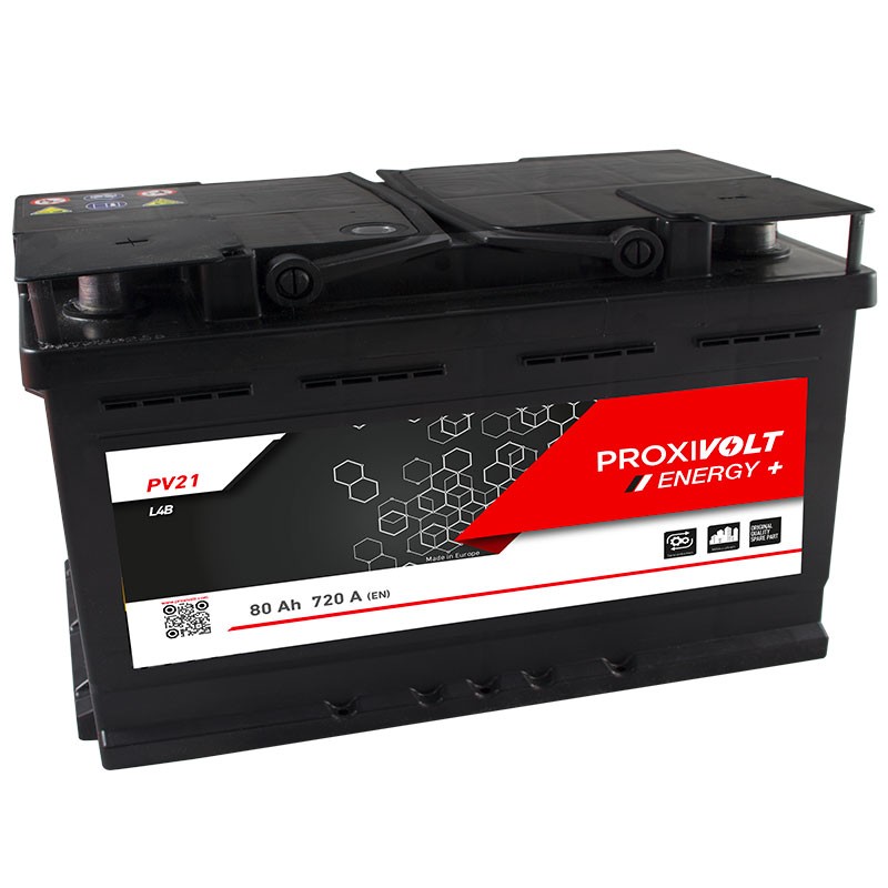 PROXIVOLT Batterie ENERGY+ L4B 12V 80Ah/720A