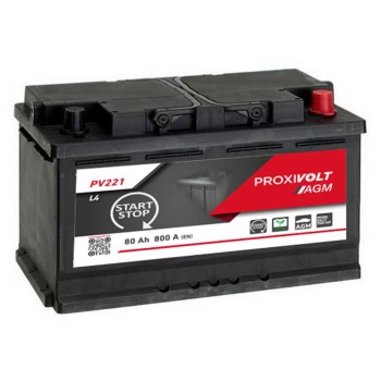 PROXIVOLT Batterie AGM L4 12V 80Ah/800A