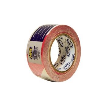 Adhésif de sécurité rouge/blanc 50mmx33m