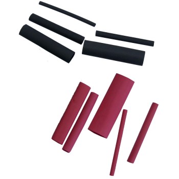 Sachet 10 manchons thermo noir D9.5x200mm