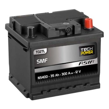 TECHPOWER Batterie ASIA NS40D 12V 35Ah/300A Talon