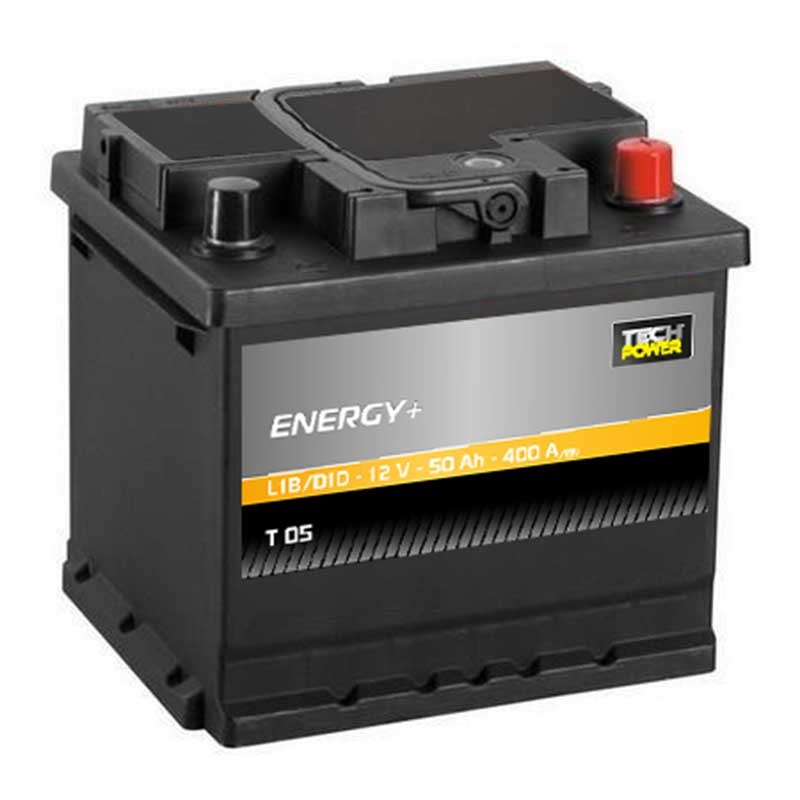 TECHPOWER Batterie ENERGY+ L1B 12V 50Ah/400A