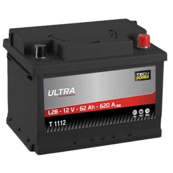 TECHPOWER Batterie ULTRA L2B 12V 62Ah/620A