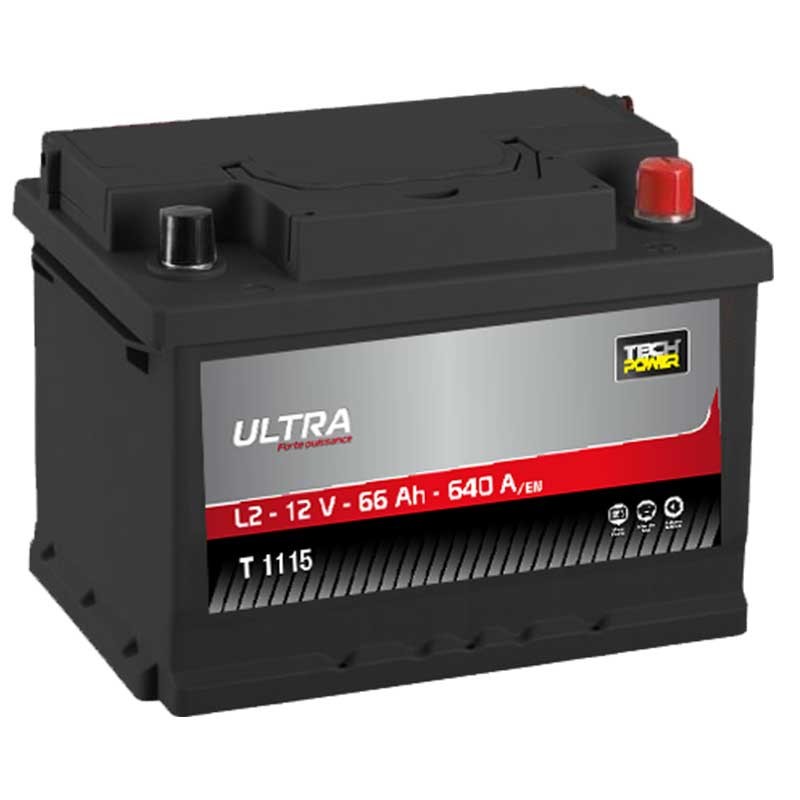 TECHPOWER Batterie ULTRA L2 12V 66Ah/640A