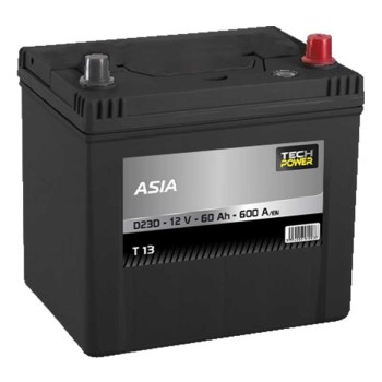 TECHPOWER Batterie ASIA D23D 12V 60Ah/600A