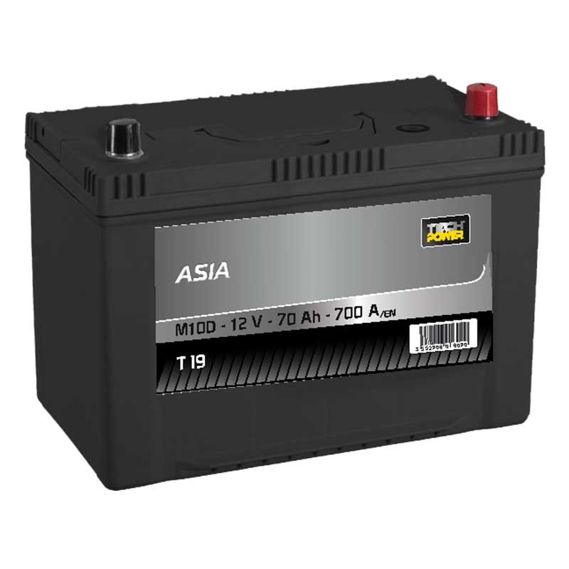 TECHPOWER Batterie ASIA M10D 12V 70Ah/700A