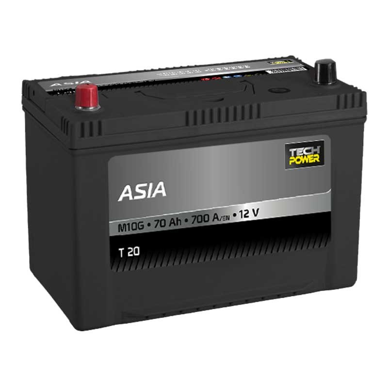 TECHPOWER Batterie ASIA M10G 12V 70Ah/700A