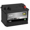 TECHPOWER Batterie AGM L2 12V 60Ah/680A