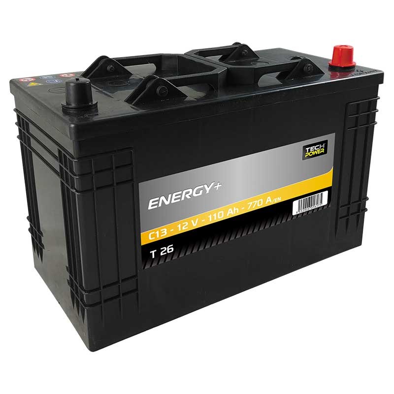 TECHPOWER Batterie ENERGY+ C13 HD 12V 110Ah/770A