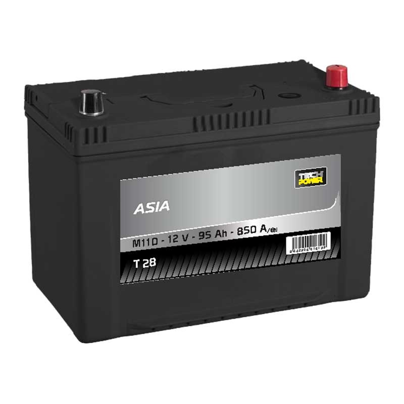 TECHPOWER Batterie ASIA M11D 12V 95Ah/850A