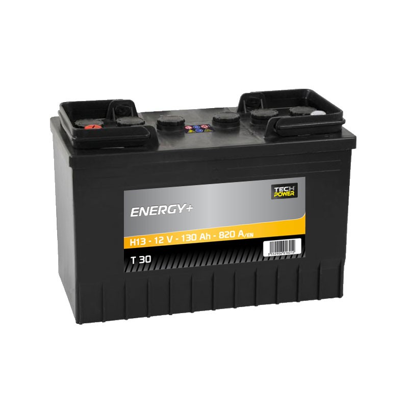 TECHPOWER Batterie ENERGY+ H13 HD 12V 130Ah/820A