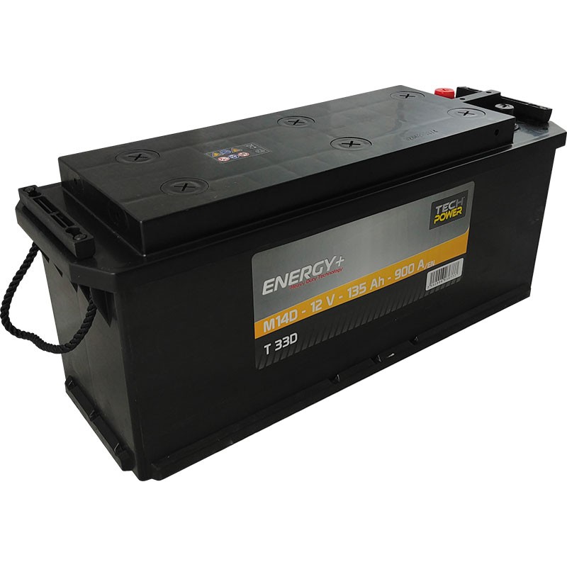 TECHPOWER Batterie ENERGY+ M14D HD 12V 135Ah/900A