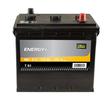 TECHPOWER Batterie ENERGY+ M4 6V 112Ah/720A