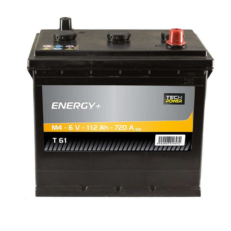 TECHPOWER Batterie ENERGY+ M4 6V 112Ah/720A