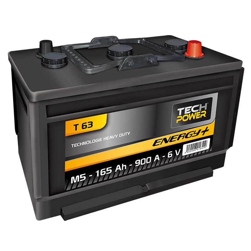 TECHPOWER Batterie ENERGY+ M5 6V 165Ah/1000A