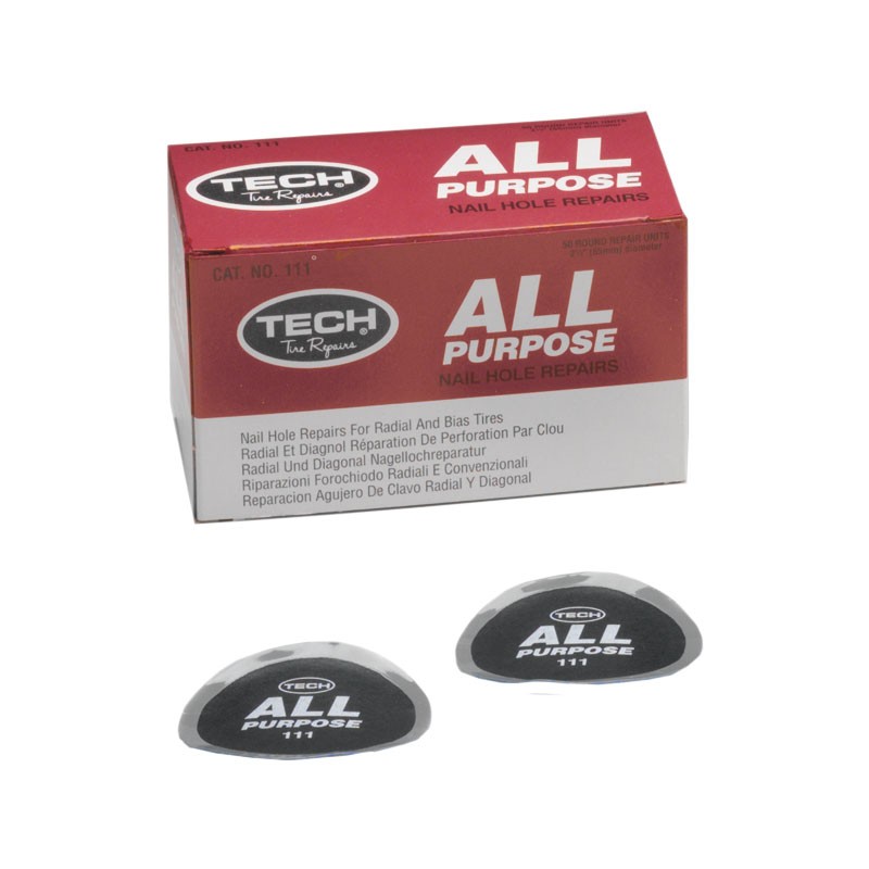 Boîte 50 pièces tubeless rondes diamètre 65 mm