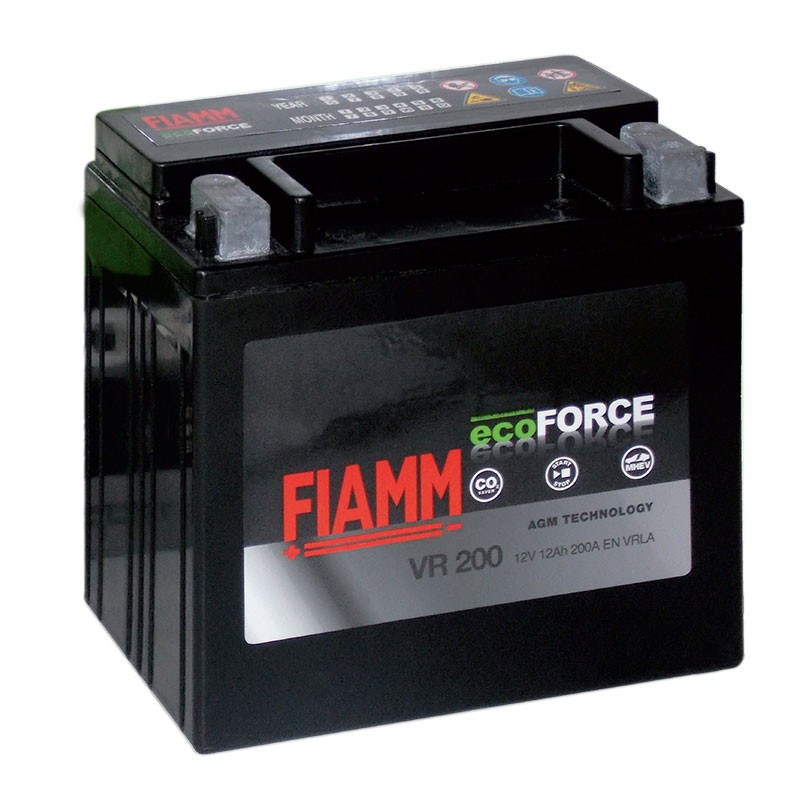 FIAMM Batterie AGM 12V 12Ah/200A