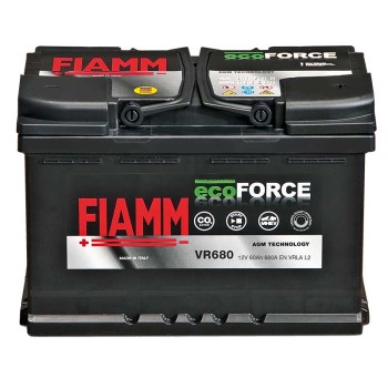 FIAMM Batterie AGM L2 12V 60Ah/680A