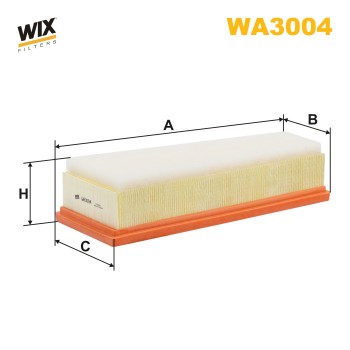 FILTRE A AIR WA3004