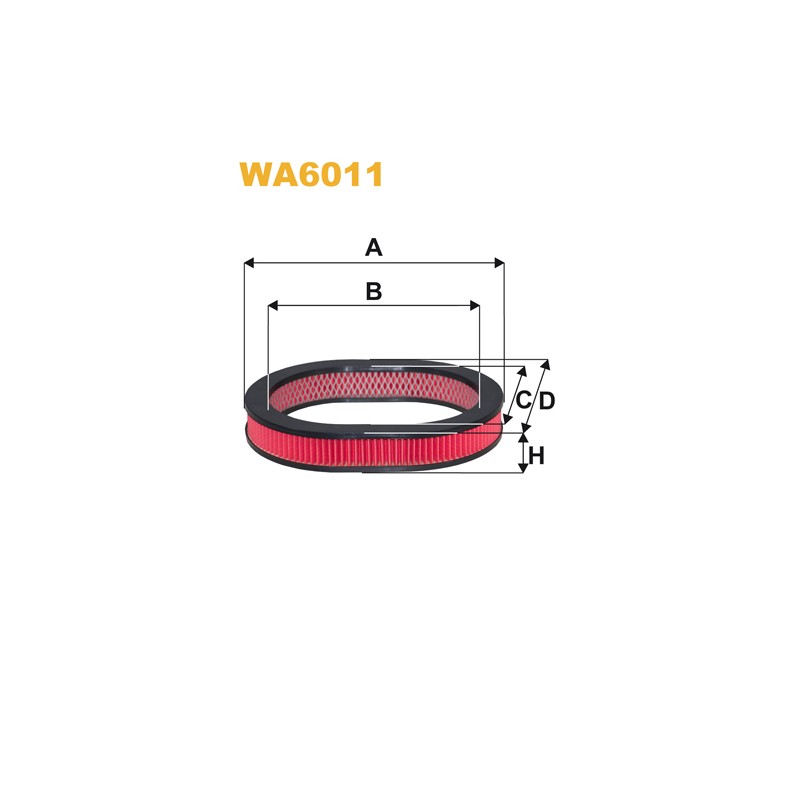 Filtre à air WA6011