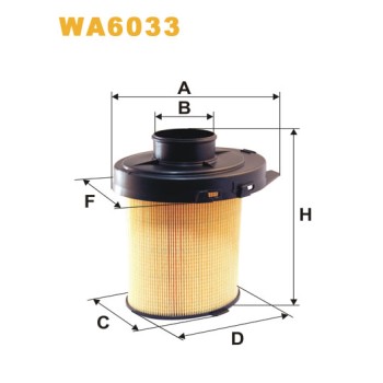 Filtre à air WA6033