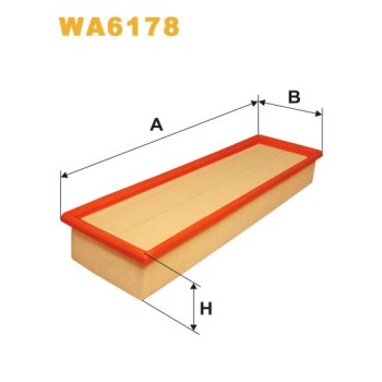 Filtre à air WA6178