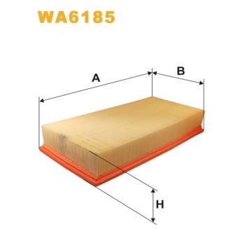 Filtre à air WA6185