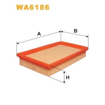 Filtre à air WA6186