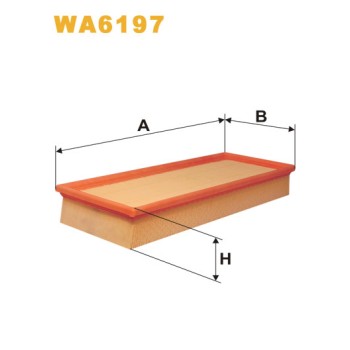 Filtre à air WA6197