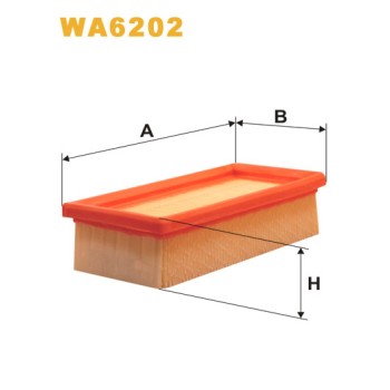 Filtre à air WA6202