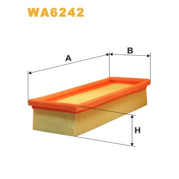 Filtre à air WA6242