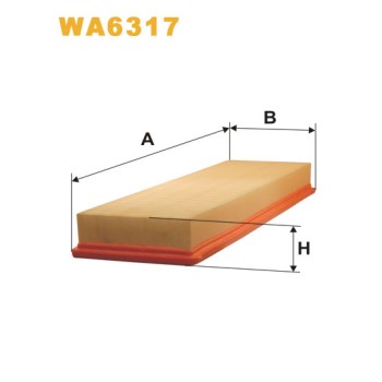 Filtre à air WA6317