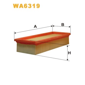 Filtre à air WA6319