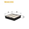 Filtre à air WA6359