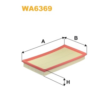 Filtre à air WA6369