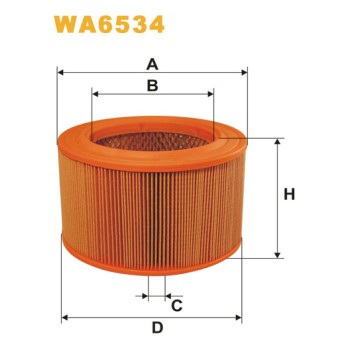 Filtre à air WA6534