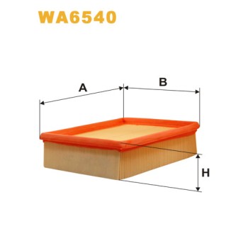 Filtre à air WA6540