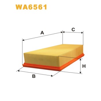 Filtre à air WA6561