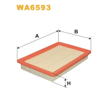 Filtre à air WA6593