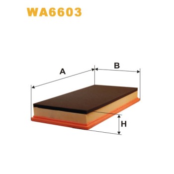 Filtre à air WA6603