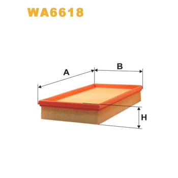 Filtre à air WA6618