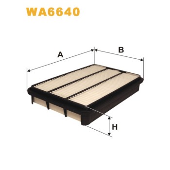 Filtre à air WA6640